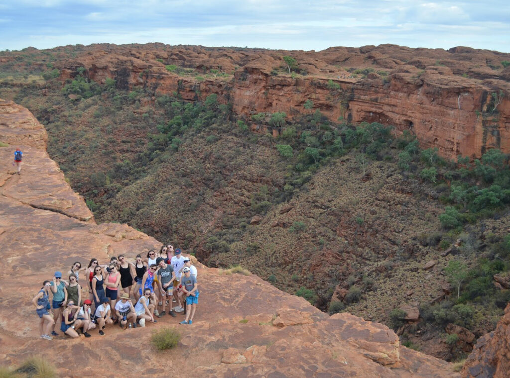 Parcours international - Australie - canyon